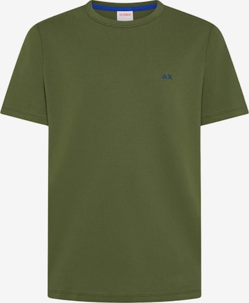 T-Shirt SUN68 en vert : devant