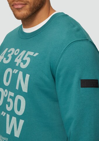 s.Oliver Sweatshirt in Groen