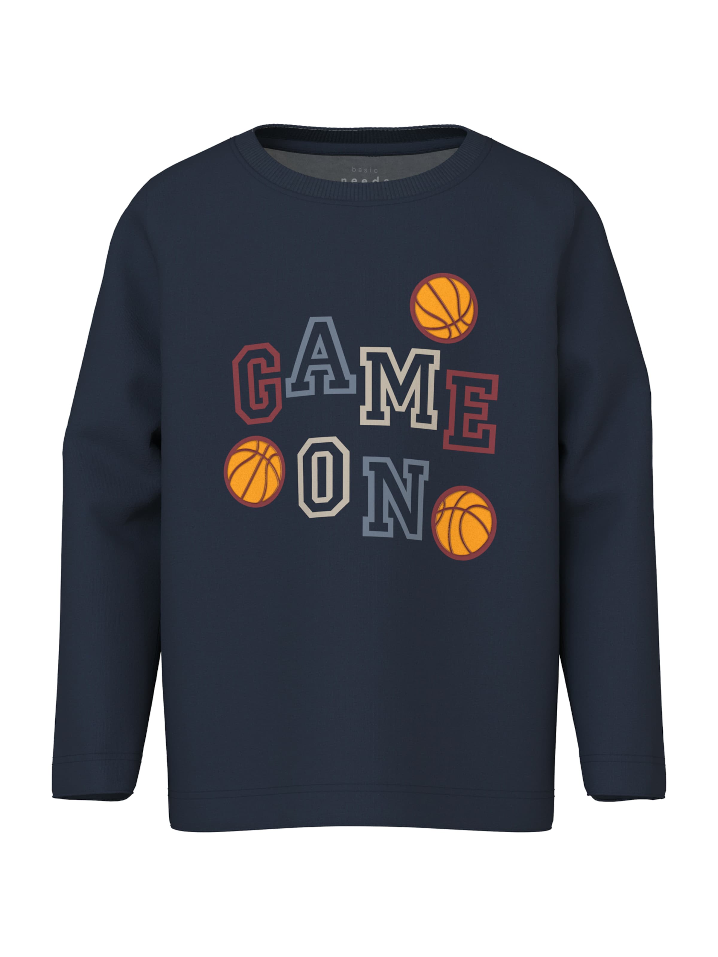 Tricou 'NMMVUX' de la NAME IT pe albastru: față