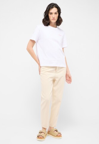MUSTANG Tapered Jeans 'Charlotte' in Beige