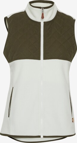 Oxmo Vest 'Malina' in White: front