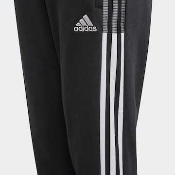 Slimfit Pantaloni sportivi 'Tiro 21 Sweat' di ADIDAS PERFORMANCE in nero