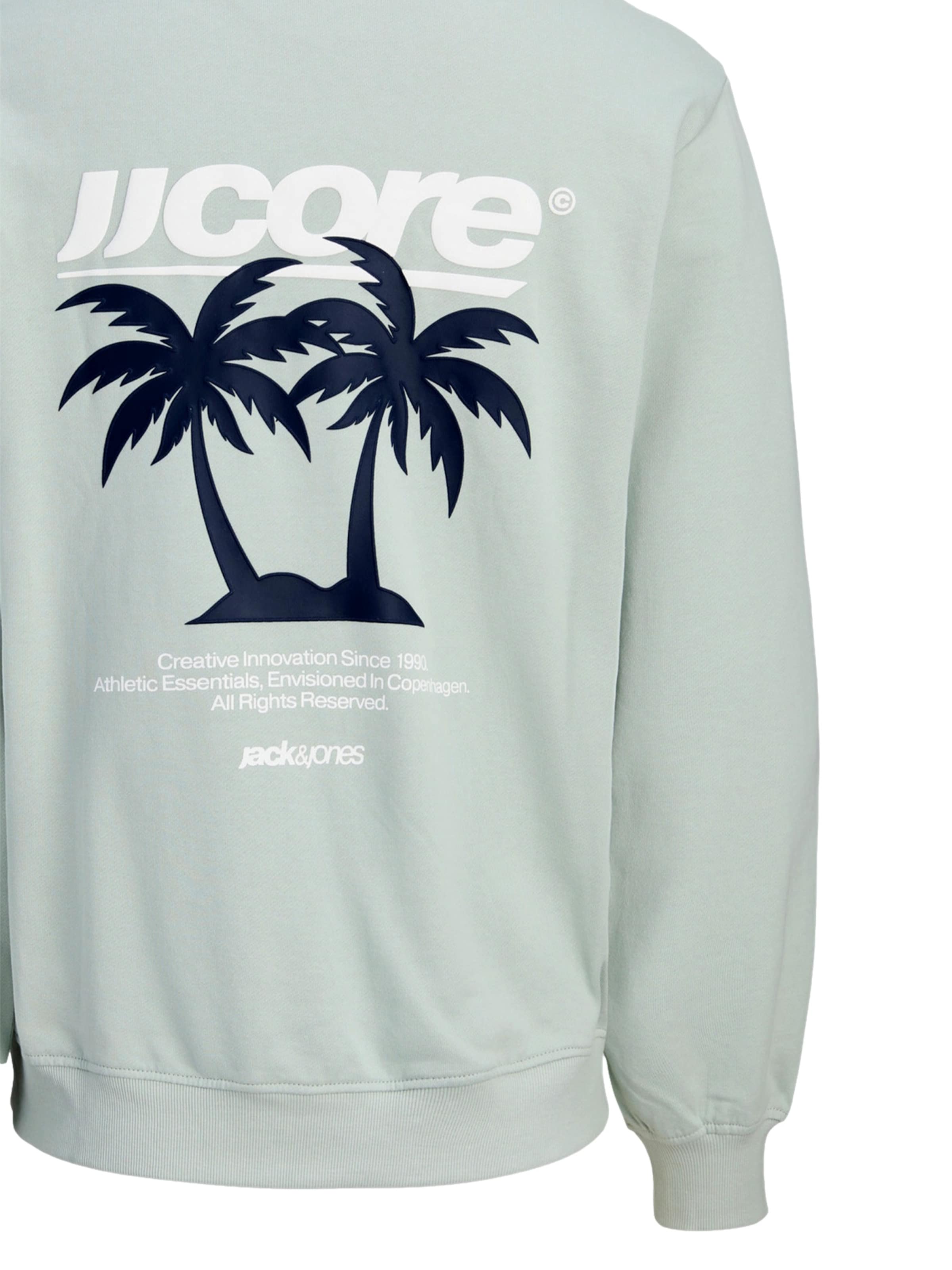 Sweat 'JCOClub Summer' Jack & Jones Junior en vert