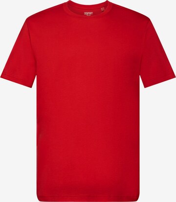 T-Shirt ESPRIT en rouge : devant