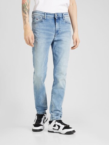 Coupe slim Jean 'SIMON SKINNY' Tommy Jeans en bleu : devant