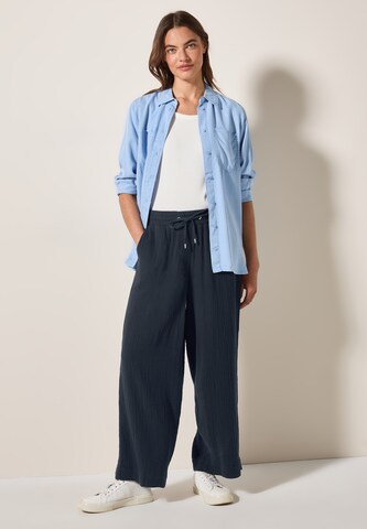 CECIL Loose fit Pants in Blue