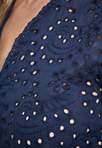 DreiMaster Vintage - Blusa en azul