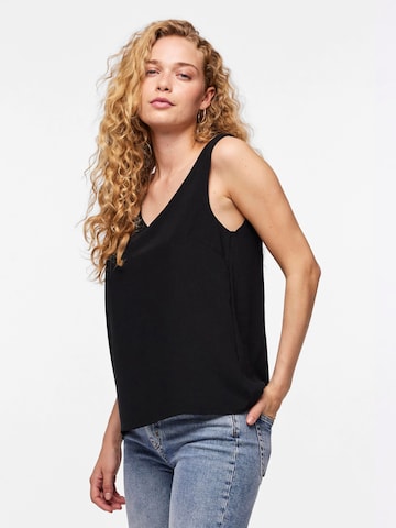 PIECES Blouse 'FRANAN' in Black: front