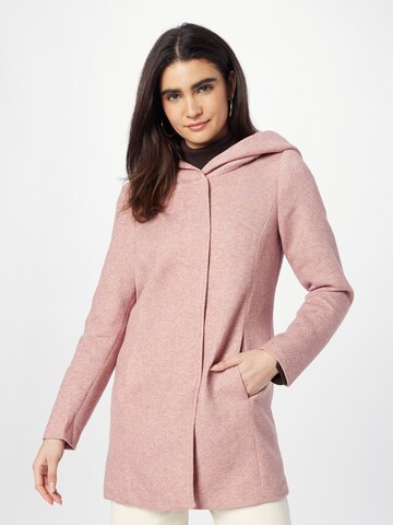 Manteau mi-saison 'DONA' VERO MODA en rose : devant