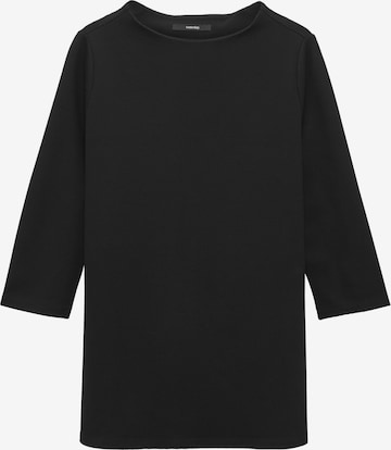 SomedaySweater majica 'Urora' - crna boja: prednji dio