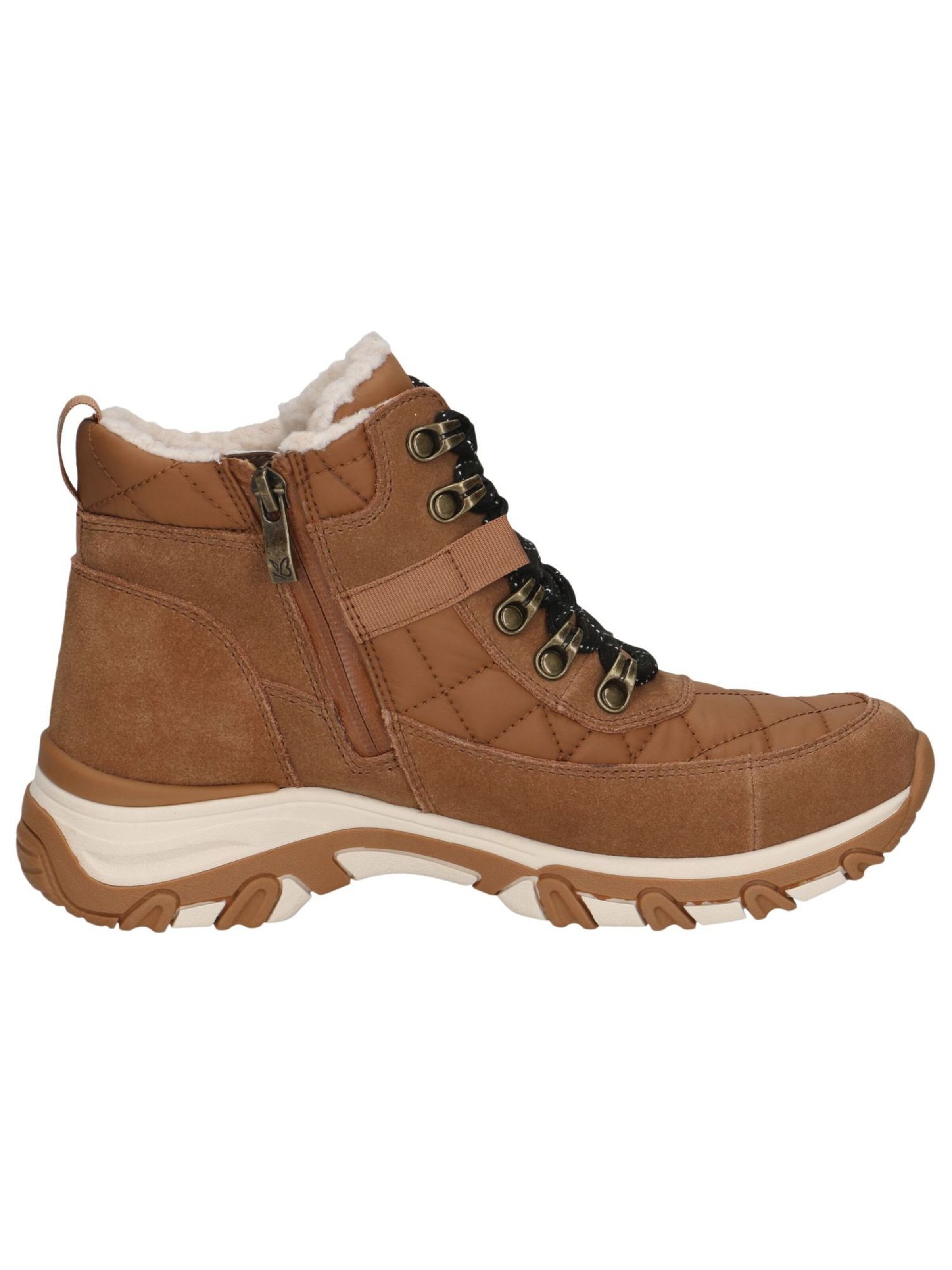 CAPRICE Schnürstiefelette in Braun