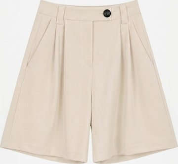 Opal Studio - Calças ' Sassi ' em branco: frente