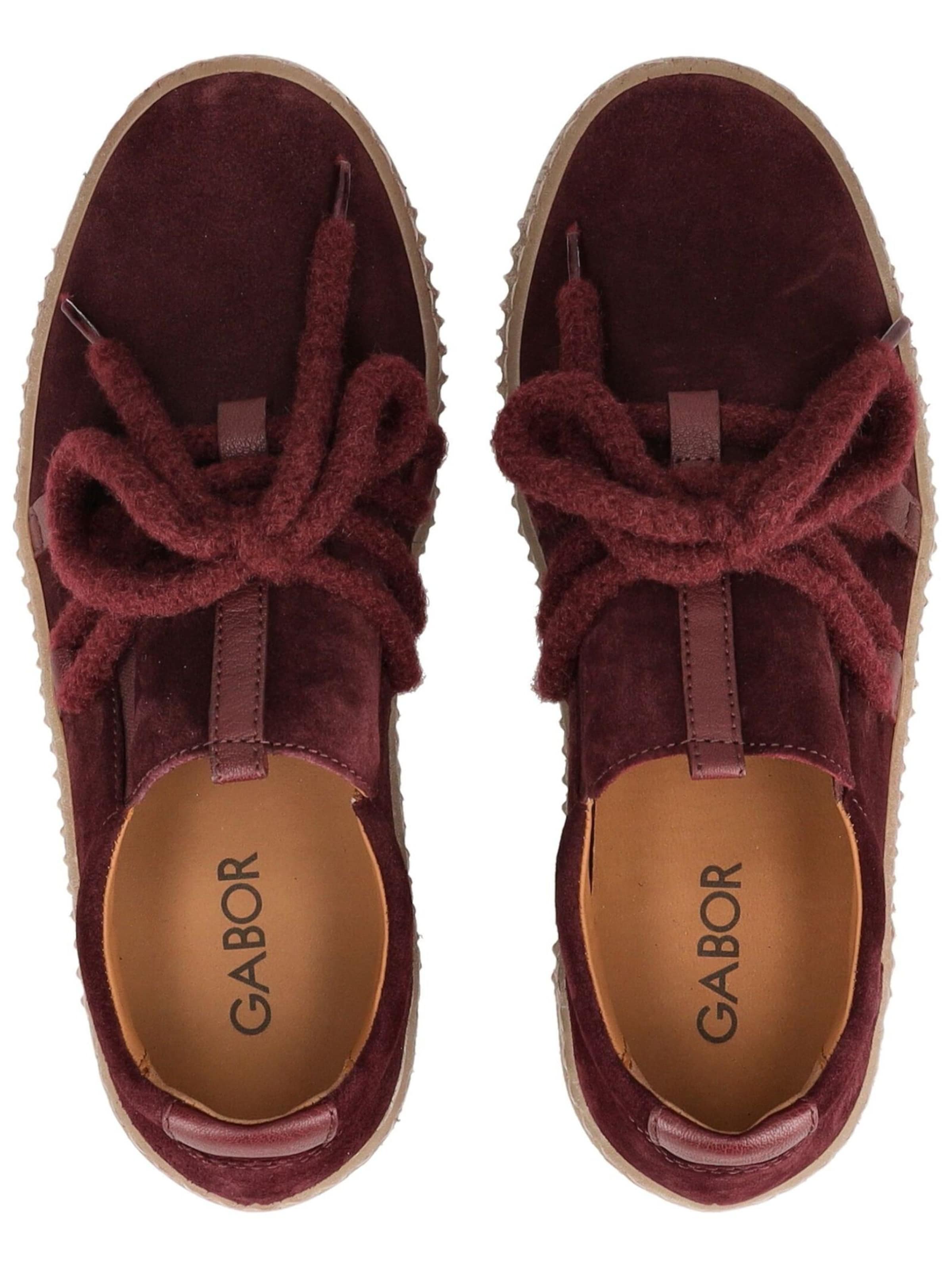 Sneaker bassa di GABOR in rosso