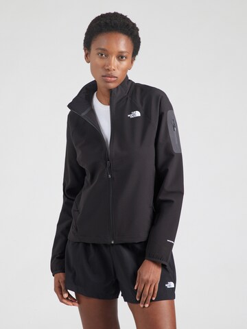 Giacca di pile funzionale 'TEK APPROACH' di THE NORTH FACE in nero: frontale