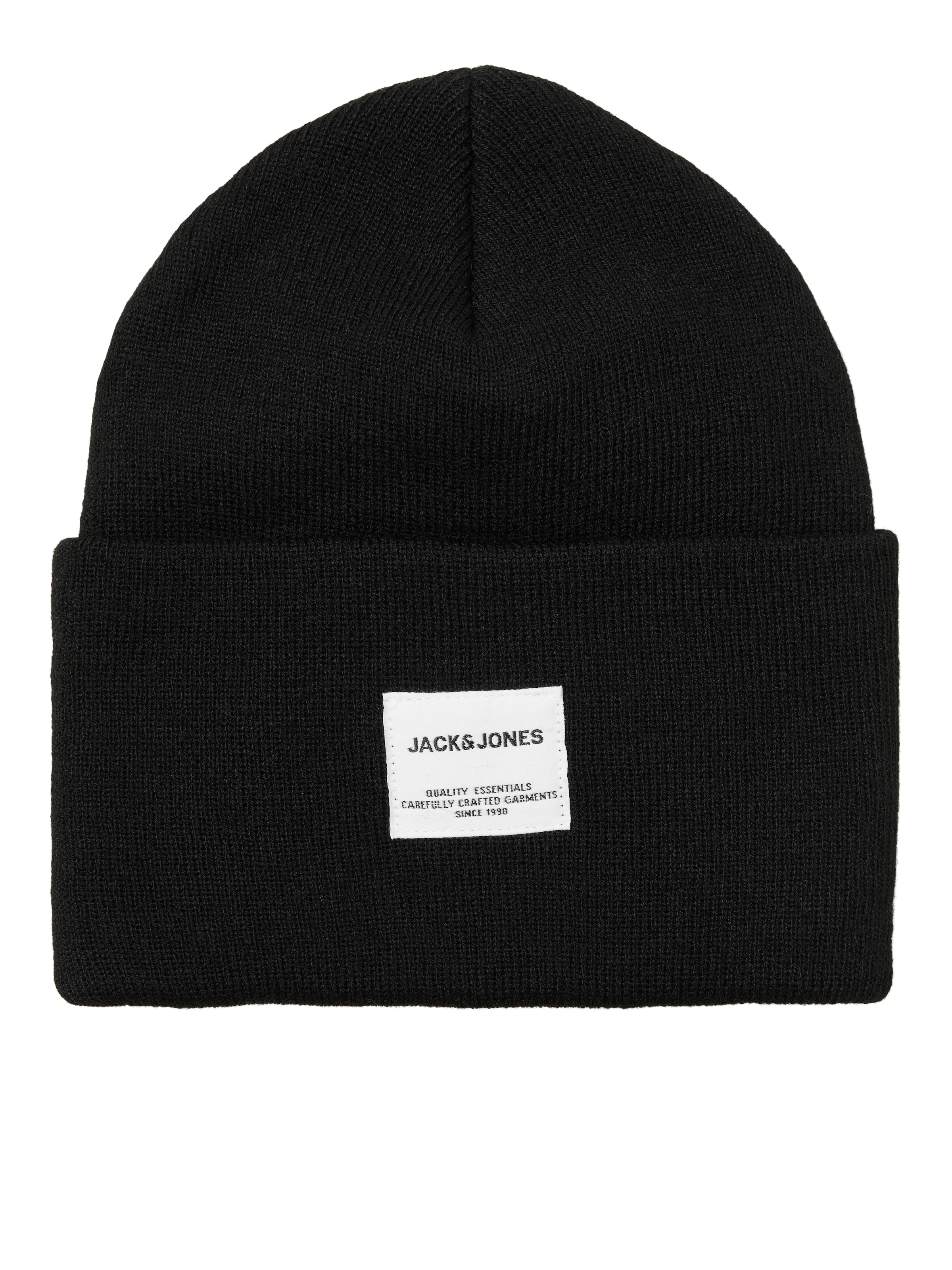 JACK & JONES Σκούφος 'Long Knit' σε μαύρο