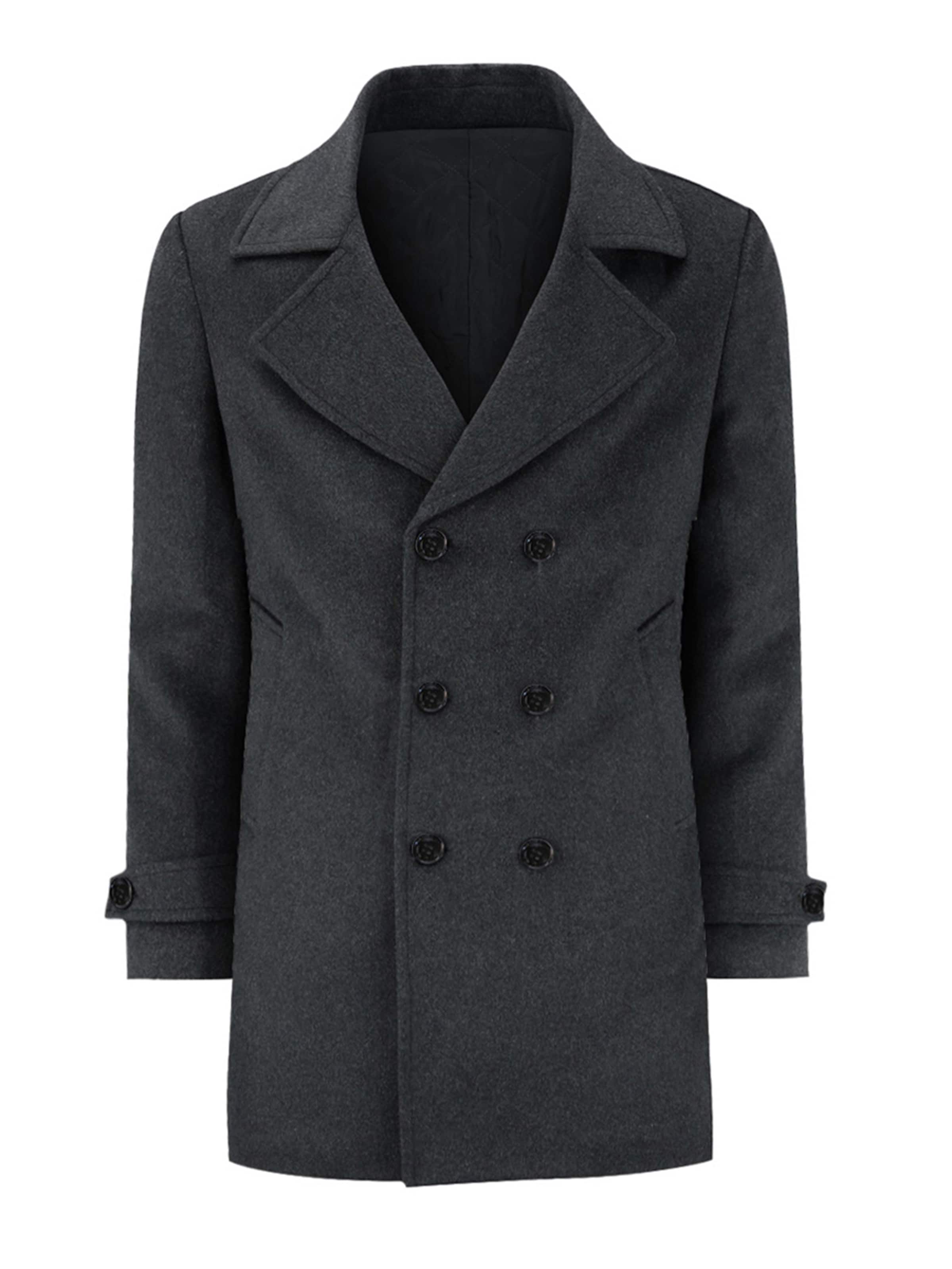Youthup Winter Coat in Grey: front