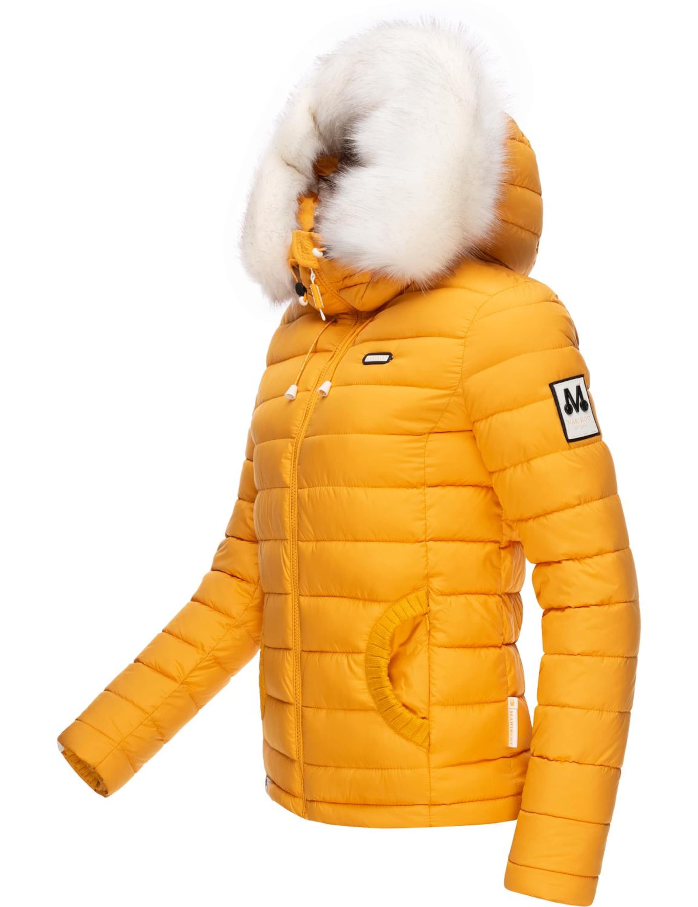 Giacca invernale 'Nasriin' di MARIKOO in giallo