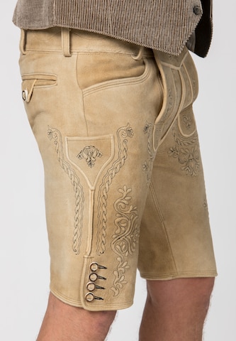STOCKERPOINT Regular Trachtenhose 'Königstein' in Beige