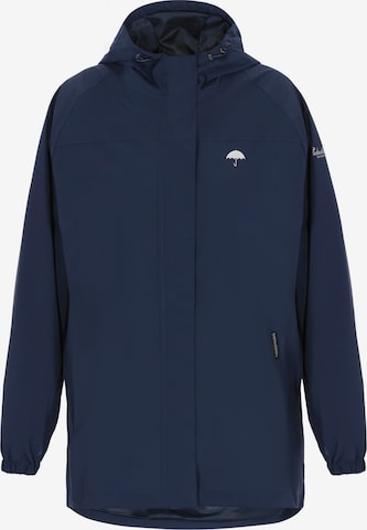 Schmuddelwedda - Casaco outdoor 'Functional' em azul: frente