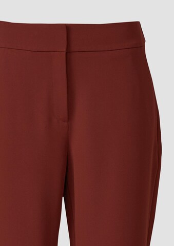 s.Oliver Tapered Broek in Rood