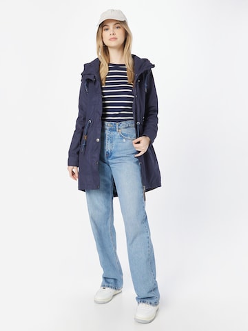 Parka mi-saison 'Canny' Ragwear en bleu