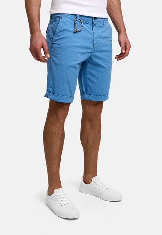 Regular Pantalon chino 'INPifter' INDICODE JEANS en bleu