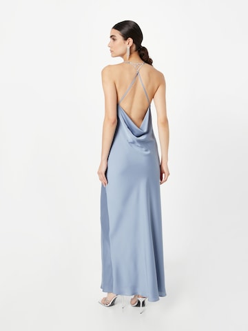 Robe de soirée SWING en bleu