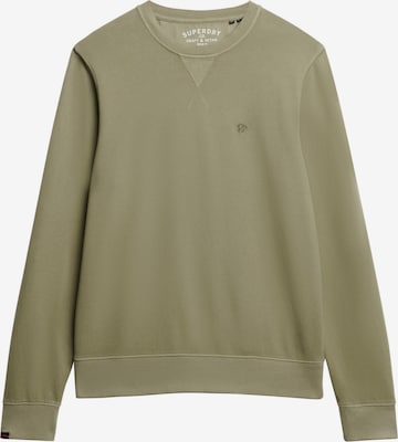 Superdry Sweatshirt 'Essential' in Grün: Vorderseite