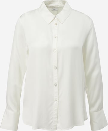 s.Oliver BLACK LABEL Blouse in White: front