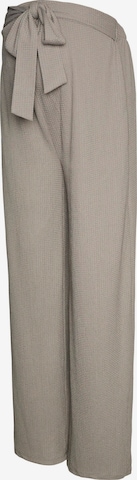 MAMALICIOUS Wide leg Broek in Grijs: voorkant