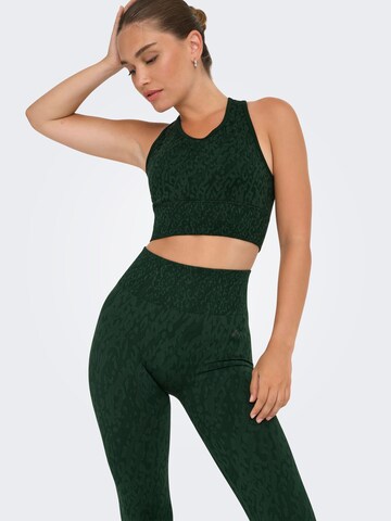 ONLY PLAY Skinny Sports trousers 'ONPBetty' in Green