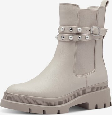 TAMARIS Chelsea Boots in Beige: front