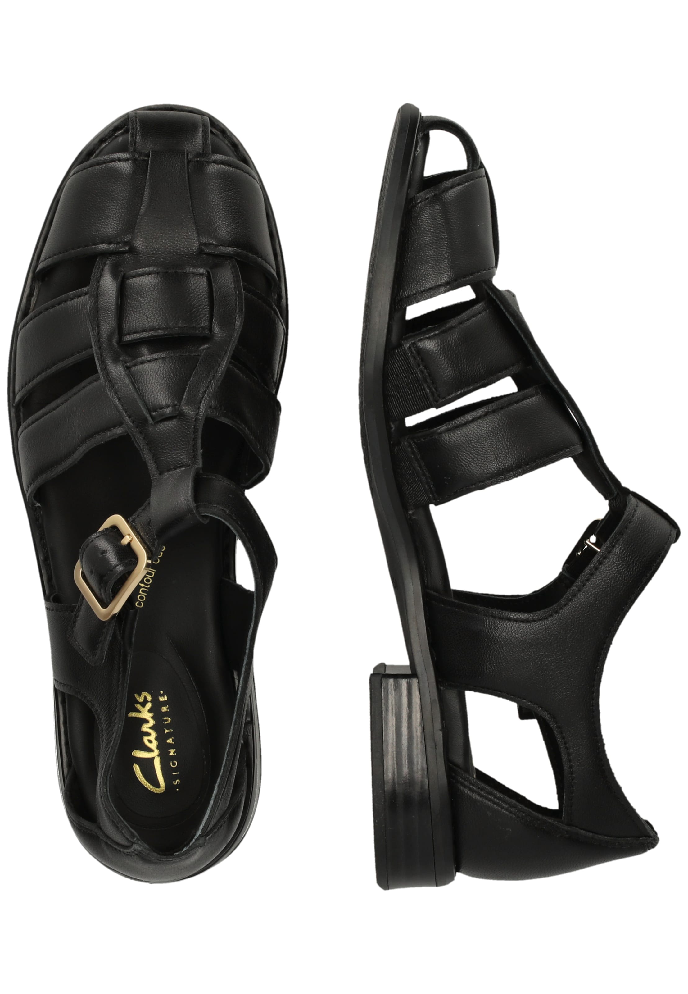 CLARKS Sandaal 'Hana' in Zwart