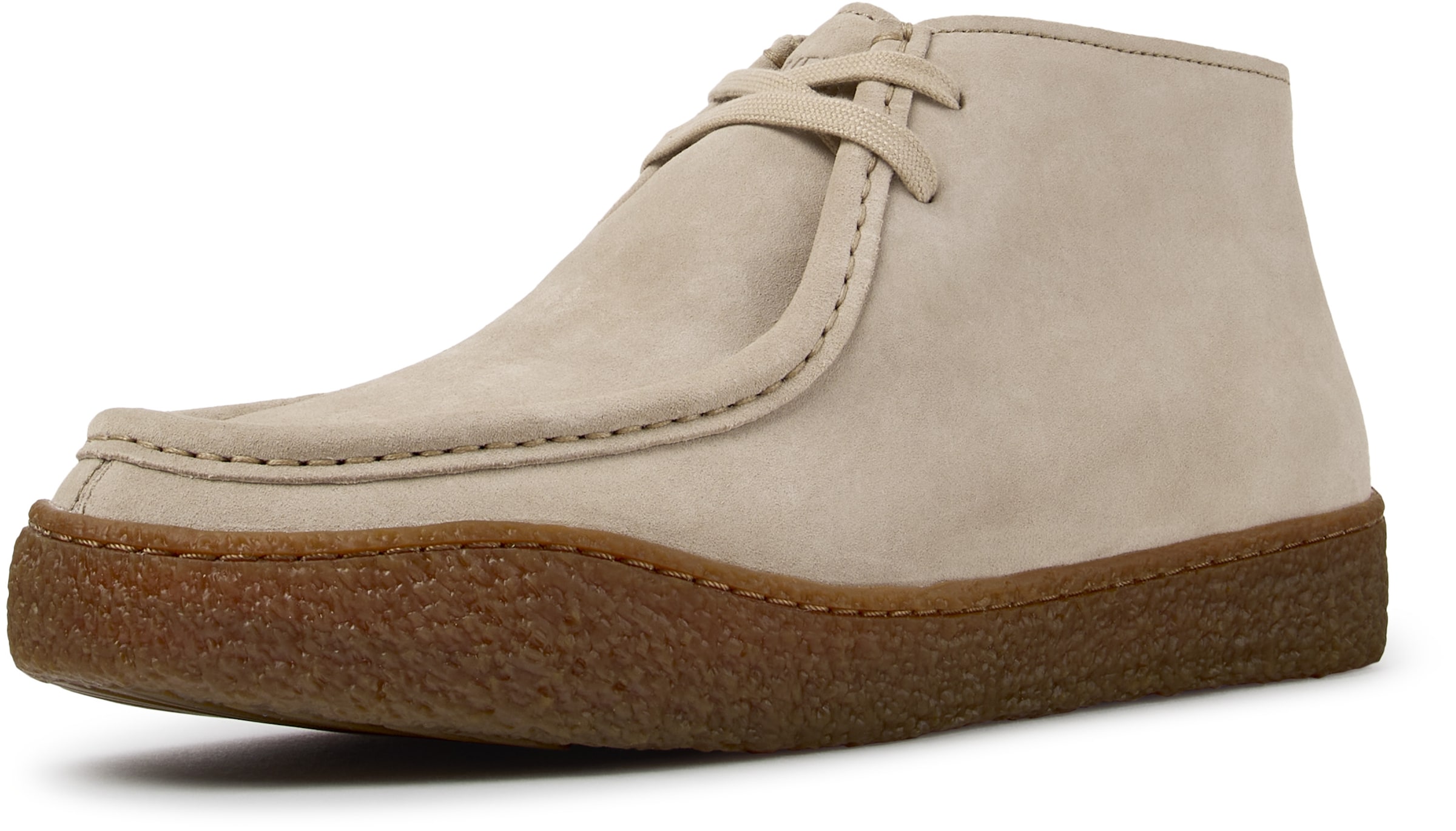 Boots chukka ' Peu Terreno ' di CAMPER in beige: frontale
