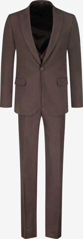 Prestije Suit in Brown: front