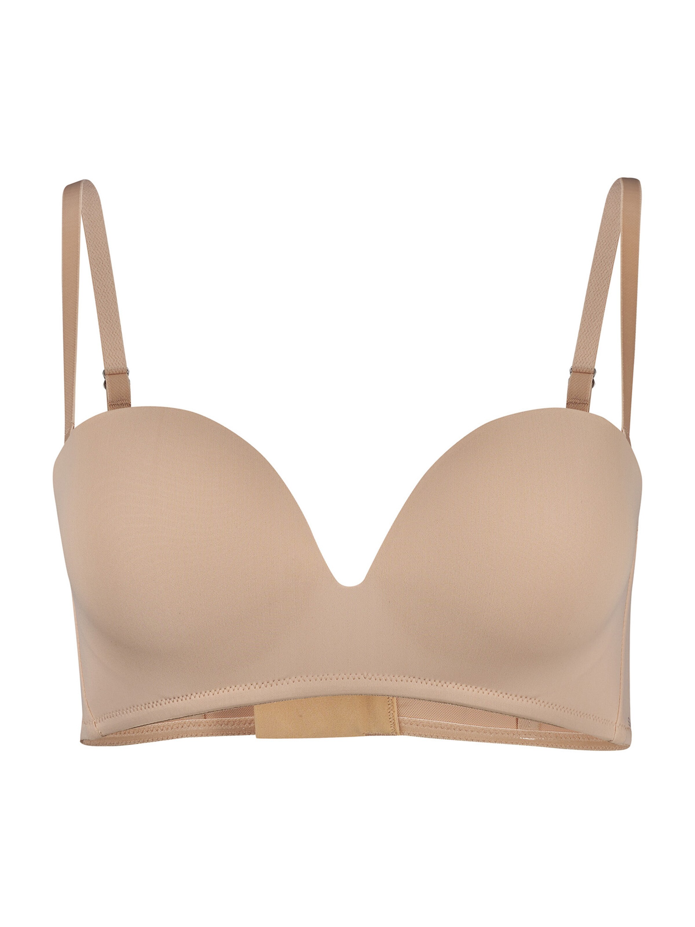 Skiny Бандо Бюстгальтер в Бежевый: спереди