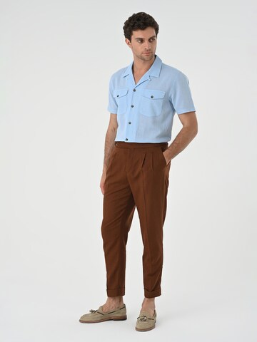 Antioch Regular fit Button Up Shirt in Blue