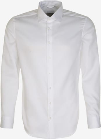 SEIDENSTICKER Slim fit Business shirt 'Smart Classics' in White: front