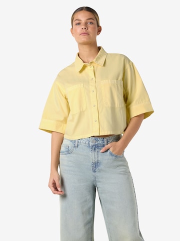 Camicia da donna di Noisy may in beige: frontale