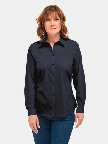 Goldner Blouse in Blauw: voorkant