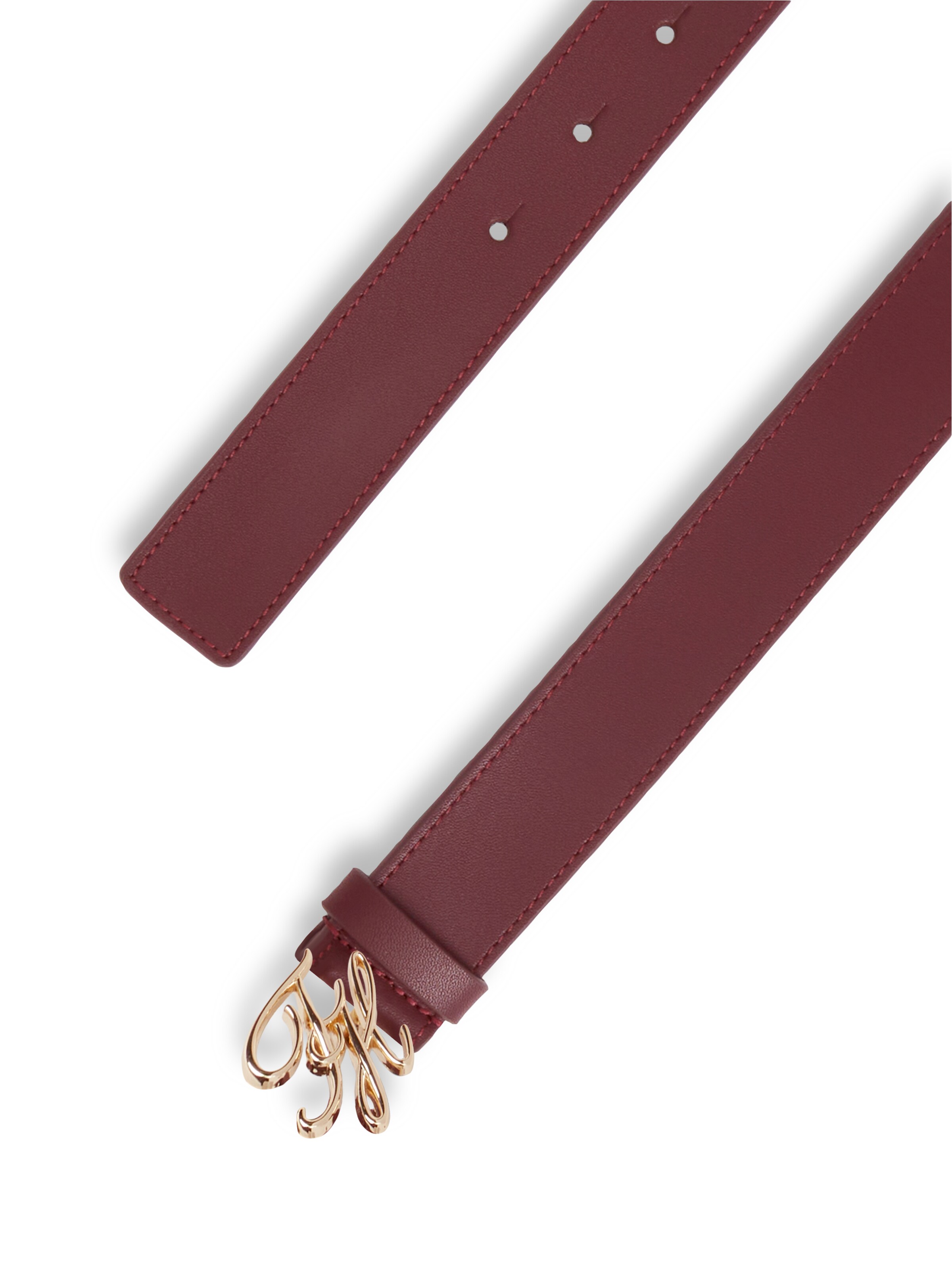 TOMMY HILFIGER - Cinturón 'SCRIPT 3.0' en rojo