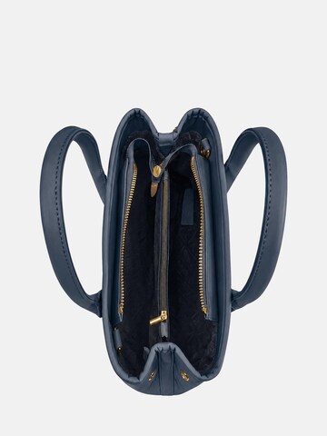 Borsa a spalla 'Borsa a Spalla Donna PVC Gianmarco Venturi con Zip e Cuore' di GianMarco Venturi in blu
