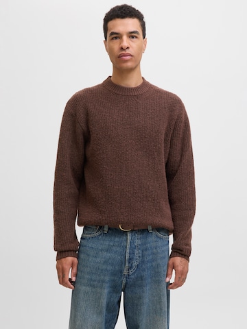 Pull-over 'JORYORK OLLIE' JACK & JONES en rouge : devant