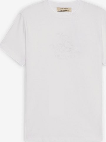 Trussardi Shirt in Wit: voorkant