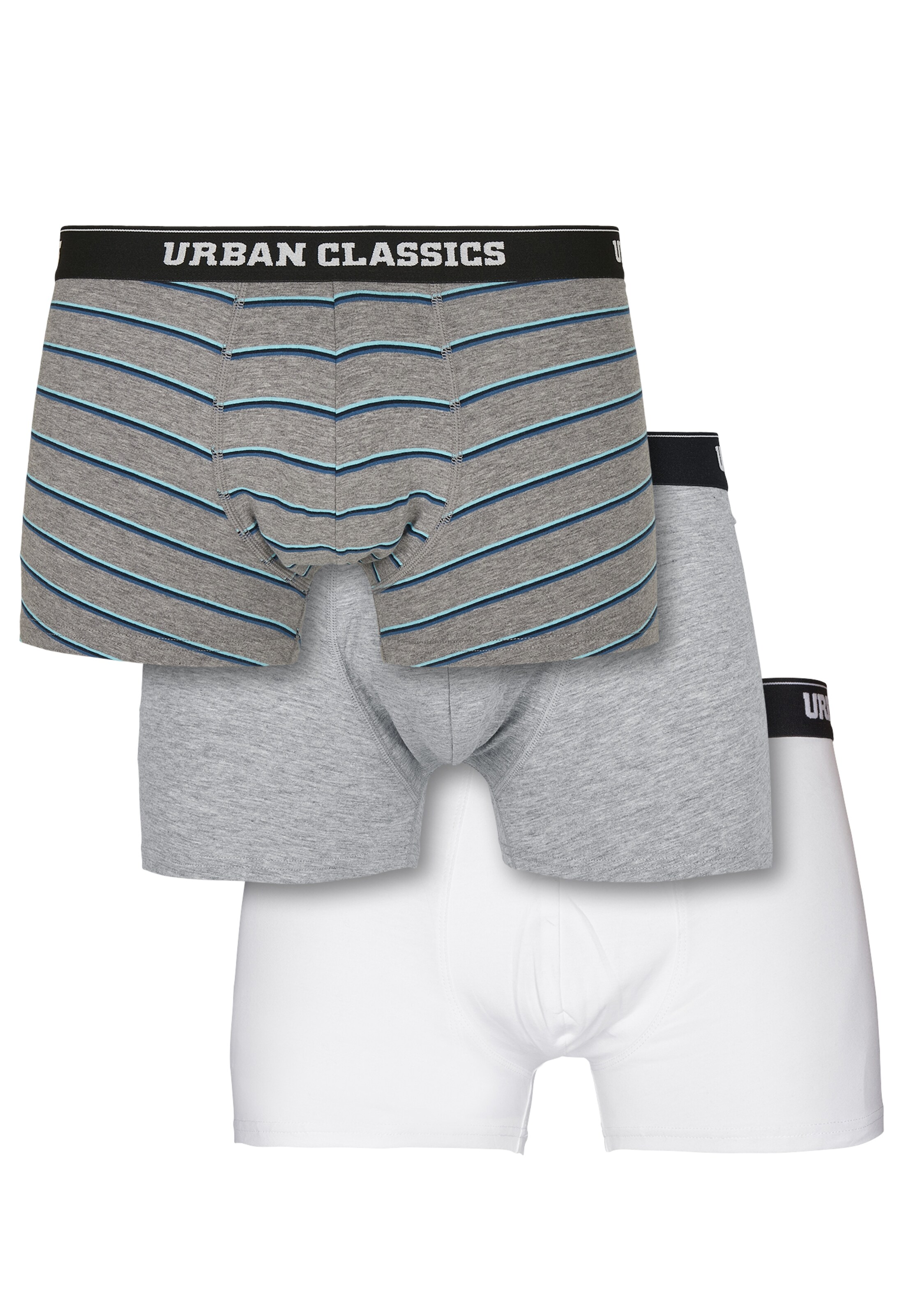 Urban Classics Bokserki w kolorze szary: przód