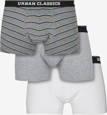 Urban Classics Boxershorts in Grijs: voorkant