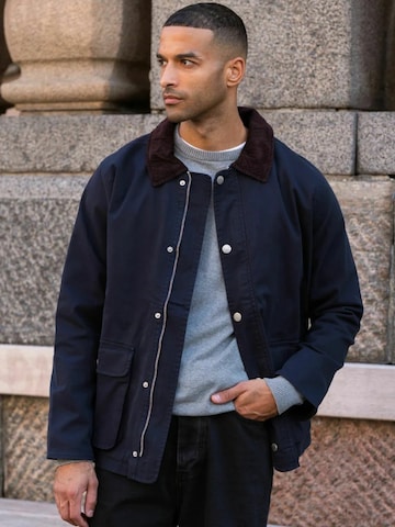 Veste mi-saison ' Twill Jacket ' TEESHOPPEN en bleu