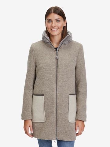 Amber & June Winter Jacket in Grey: front