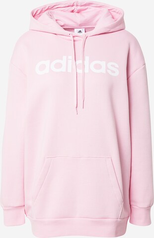 ADIDAS SPORTSWEAR Sport szabadidős felsők 'Essentials Fleece' - rózsaszín: elől