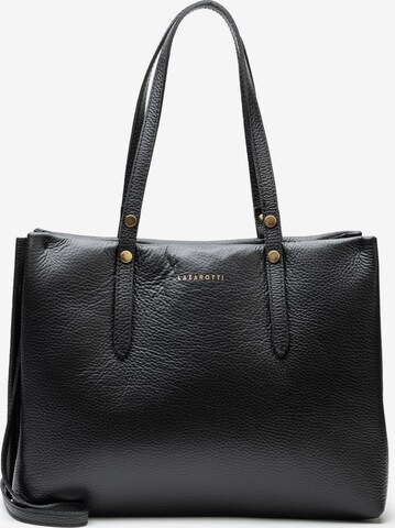 Lazarotti Shoulder Bag 'Milano' in Black: front